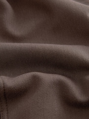Chocolate Brown Brushed Jersey Denim Leggings - Image 6 of 6