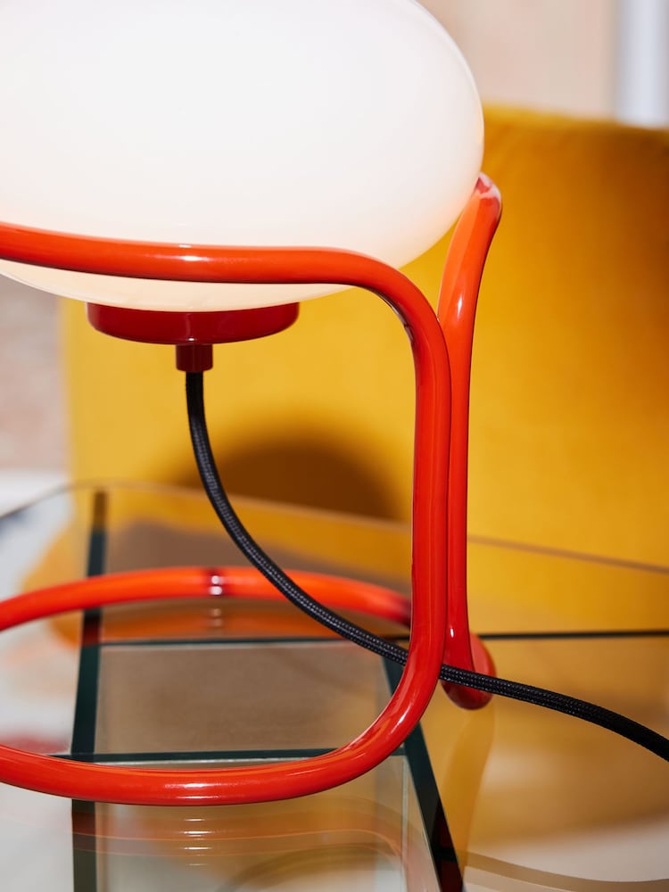 MADE.COM Red Piper Table Lamp - Image 2 of 3