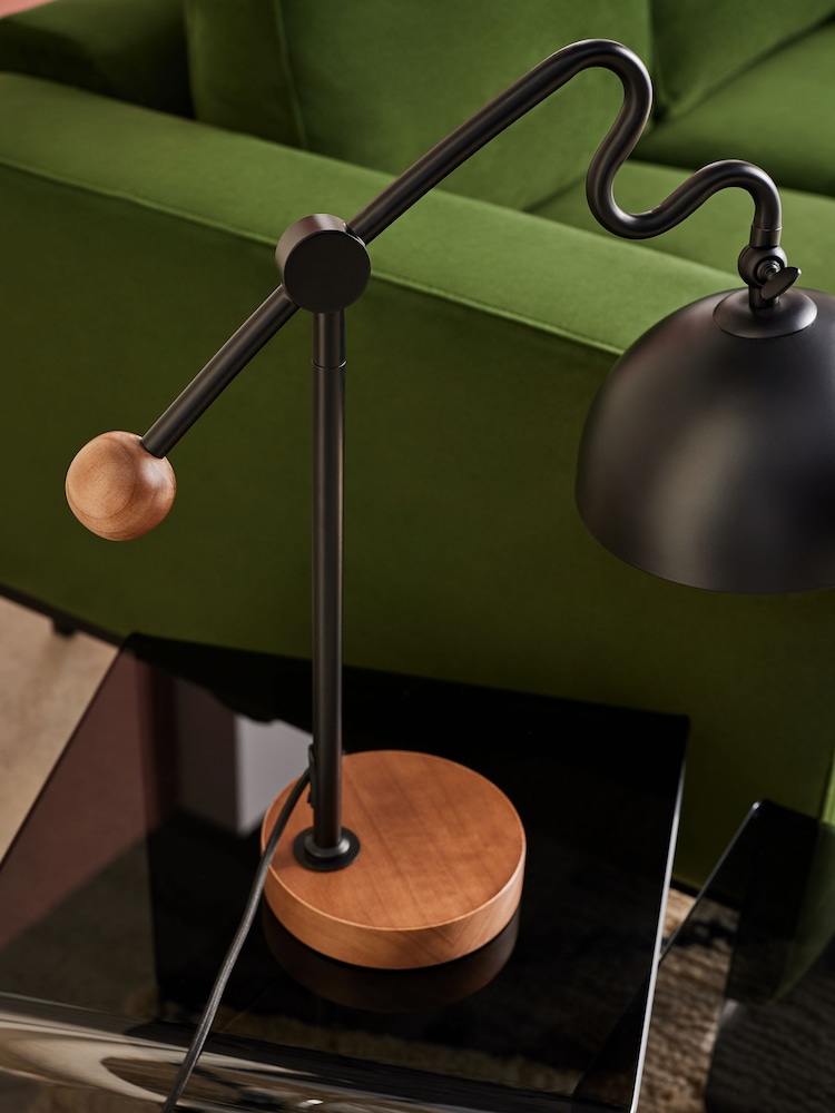 MADE.COM Black Avery Table Lamp - Image 2 of 3