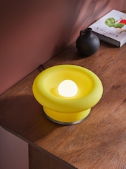MADE.COM Yellow Uriel Table Lamp - Image 1 of 3