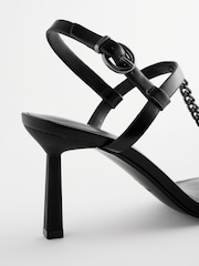 Black Forever Comfort®  Chain T-Bar Heels - Image 6 of 8