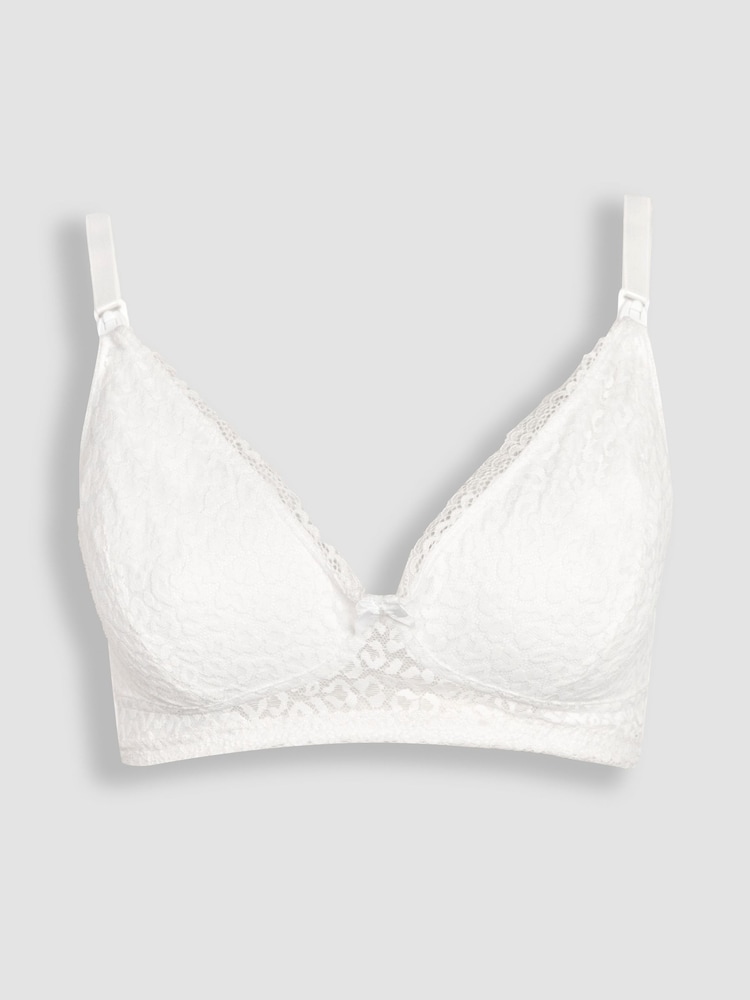 JoJo Maman Bébé Black Maternity And Nursing Lace Bras 2 Pack - Image 9 of 11