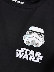 Black License Star Wars Long Sleeve T-Shirt (3-16yrs) - Image 4 of 5