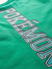 Green 100% Cotton Pokémon License Short Sleeve T-Shirt (4-16yrs) - Image 3 of 4