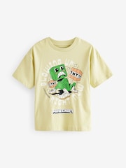 Chartreuse Licensed Minecraft T-Shirt (3-16yrs) - Image 1 of 4