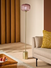 MADE.COM Pink Briz Floor Lamp - Image 2 of 8