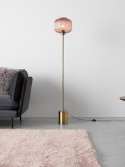 MADE.COM Pink Briz Floor Lamp - Image 5 of 8