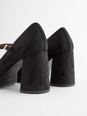 Black Forever Comfort® Platform Mary Jane Heels - Image 3 of 5