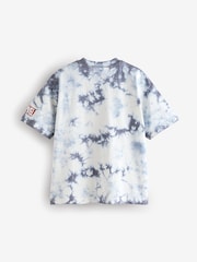White Ground Tie-Dye Licensed Marvel T-Shirt (3-16yrs) - Image 2 of 4