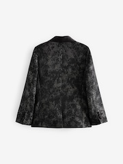 Black/White Mono Jacquard Jacket (3-16yrs) - Image 6 of 9