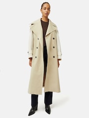 Jigsaw Panelled Trench Coat - Image 4 of 6