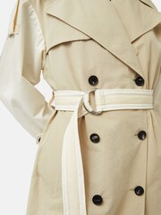 Jigsaw Panelled Trench Coat - Image 6 of 6