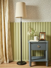 Laura Ashley Black Norbury Floor Lamp - Image 2 of 4
