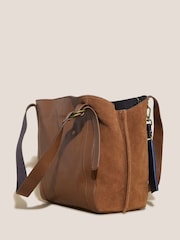 Bolso de mano de cuero Hannah de White Stuff - Imagen 2 de 4