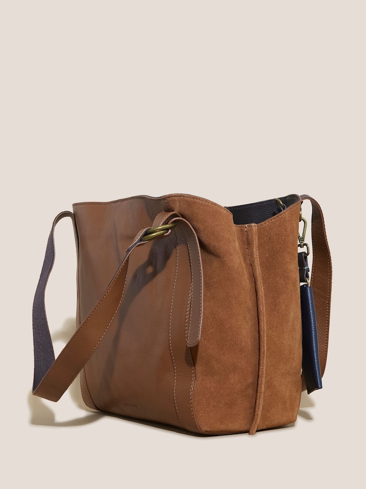 Bolso de mano de cuero Hannah de White Stuff - Imagen 2 de 4