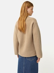 Jigsaw Merino U-Neck Jumper - Image 2 of 6