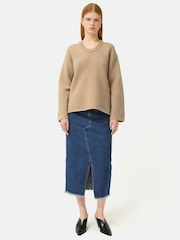 Jigsaw Merino U-Neck Jumper - Image 3 of 6