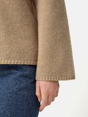 Jigsaw Merino U-Neck Jumper - Image 5 of 6