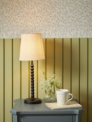 Laura Ashley Black Norbury Table Lamp - Image 1 of 3