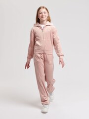 Juicy Couture Девочки с тональным велюром на молнии через худи - Изображение 3 из 7