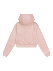 Juicy Couture Девочки с тональным велюром на молнии через худи - Изображение 6 из 7