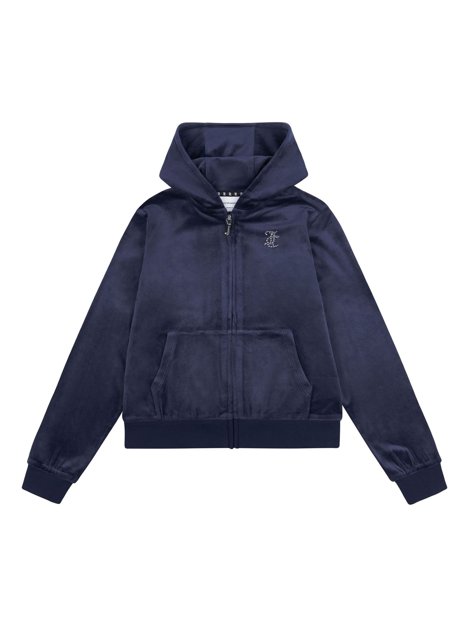 Next：日本 ライトブルー - Juicy Couture ディアマンテ ジップスルー パーカー from Next Japan