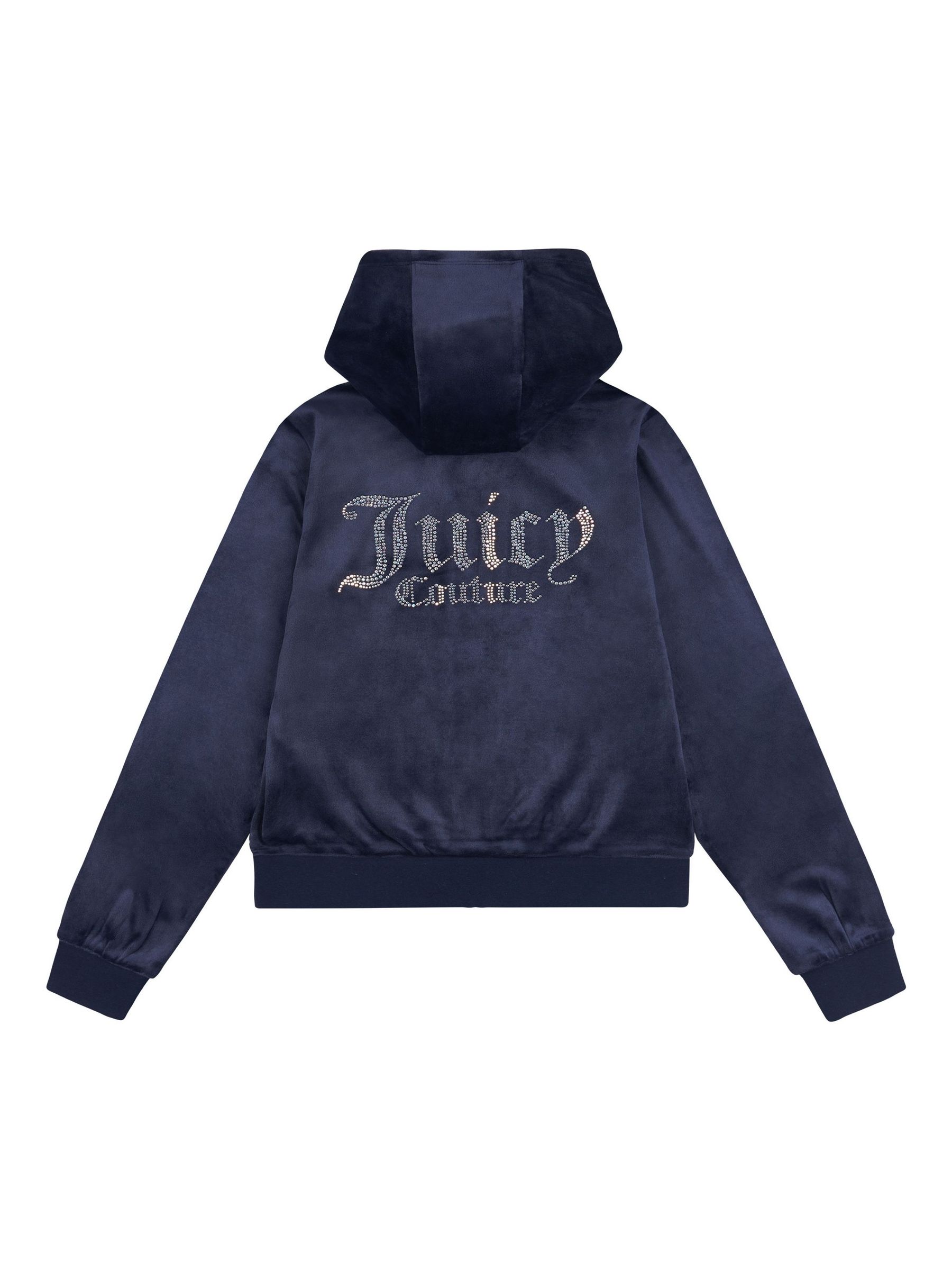 Buy Juicy Couture Light Blue Diamanté Zip Through Hoodie from Next USA