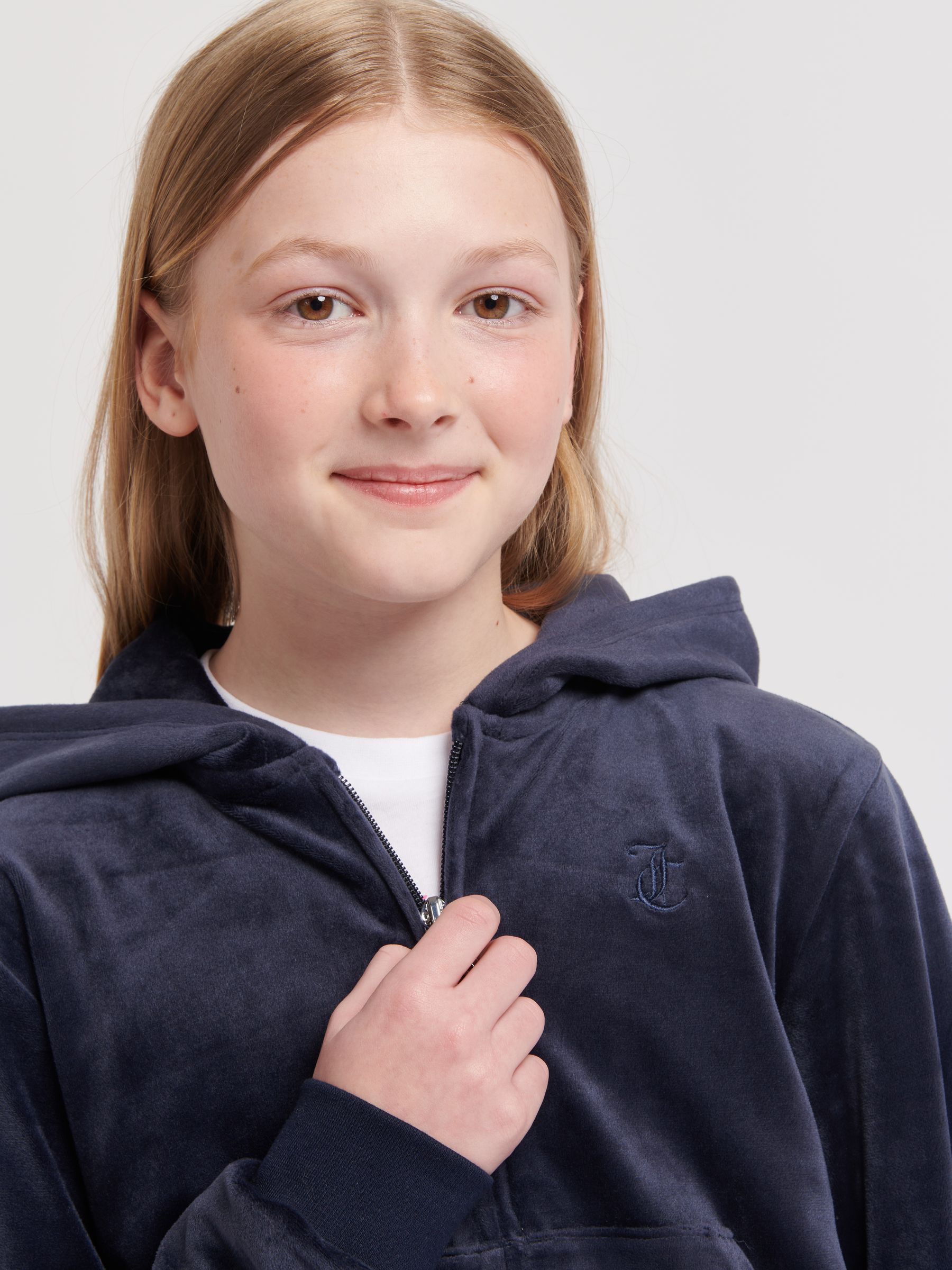 X-girl（エックスガール）の「NOISE FACE ZIP UP SWEAT HOODIE