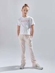 Weiß - Juicy Couture Mädchen-T-Shirt, 100% Baumwolle - Bild 2 von 8