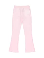 Juicy Couture Light Pink Girls Diamanté Bootcut Joggers - Image 6 of 7