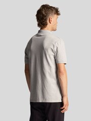 Lyle & Scott Grey Plain Polo Shirt - Image 2 of 4