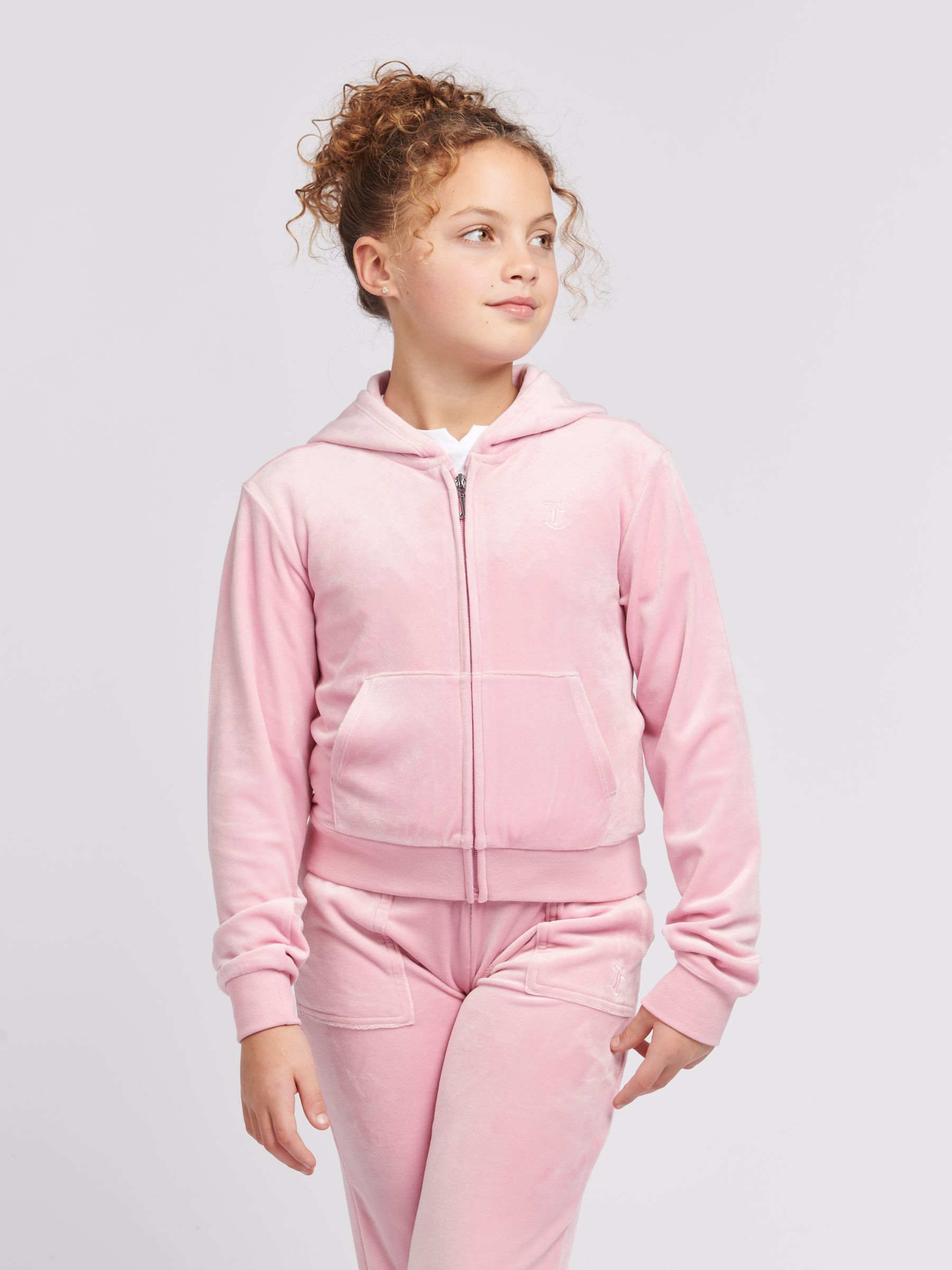 Light pink zip up hoodie sales