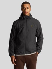 Lyle & Scott Grey Zip Through Hooded Jacket - Image 1 of 5