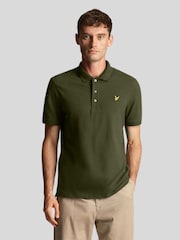 Lyle & Scott Olive Green Classic Polo Shirt - Image 1 of 5