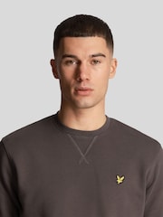 Lyle & Scott Grey 100% Cotton Crew Neck Sweatshirt - Image 4 of 5