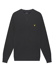 Lyle & Scott Grey 100% Cotton Crew Neck Sweatshirt - Image 5 of 5
