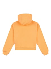 Jack Wills Orange Loose Fit Girls Huntston 100% Cotton Hoodie - Image 6 of 7