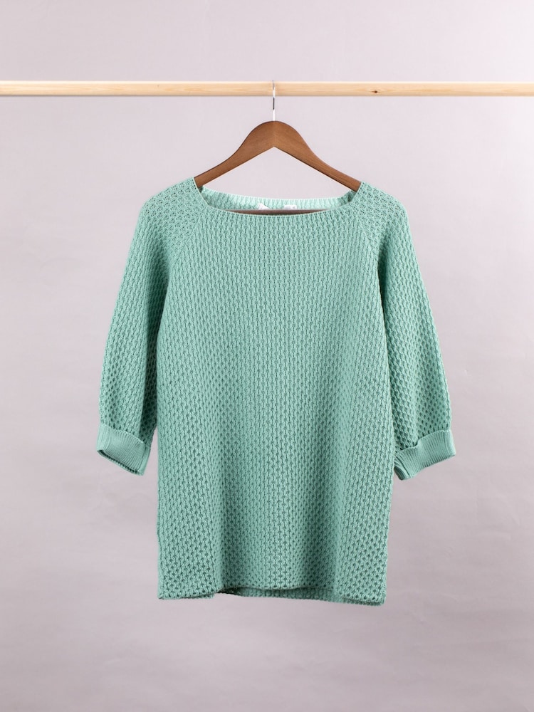 Lakeland Clothing Green Maisie Relaxed Jumper - Image 1 of 3