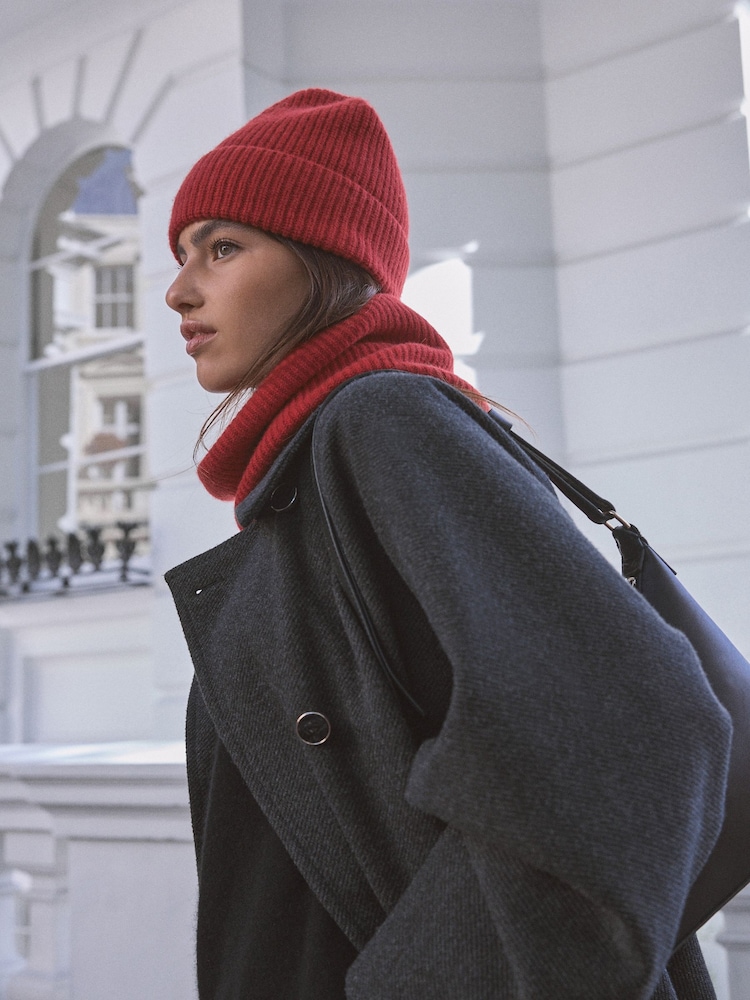 Rouge - Bonnet en laine et cachemire Chapeaux - Image 1 of 8