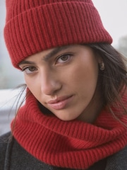 Rouge - Bonnet en laine et cachemire Chapeaux - Image 4 de 8