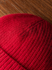 Rouge - Bonnet en laine et cachemire Chapeaux - Image 8 de 8