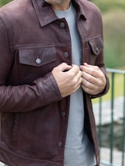 Lakeland Leather Brown Milburn Jacket - Image 2 of 9