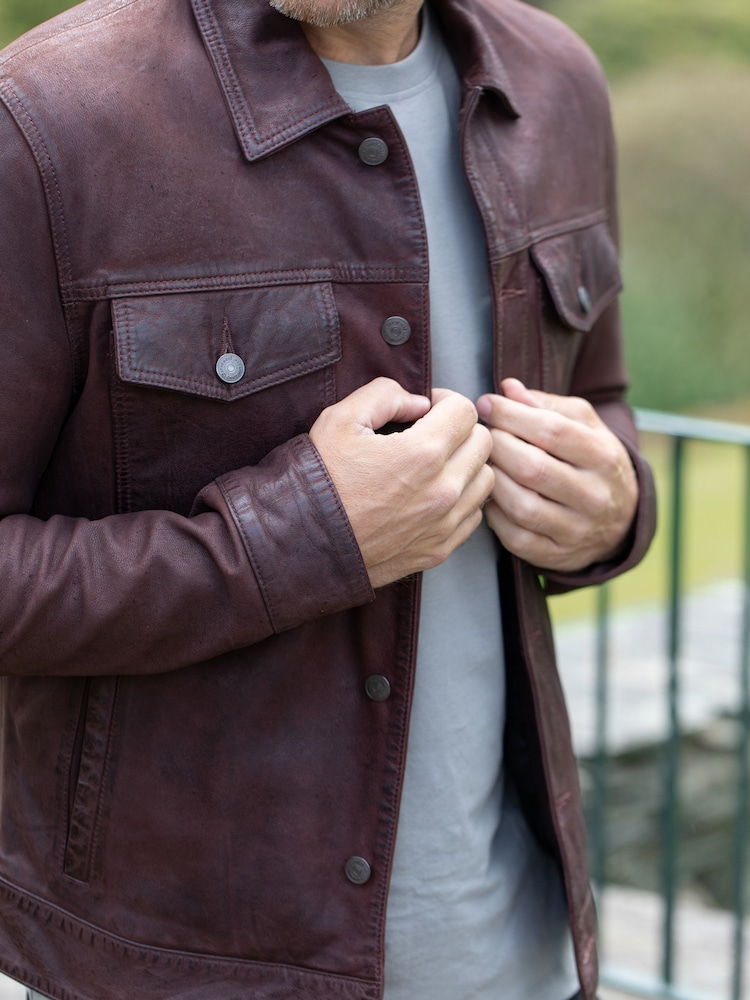 Lakeland Leather Brown Milburn Jacket - Image 2 of 9