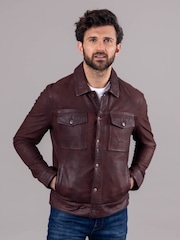 Lakeland Leather Brown Milburn Jacket - Image 6 of 9