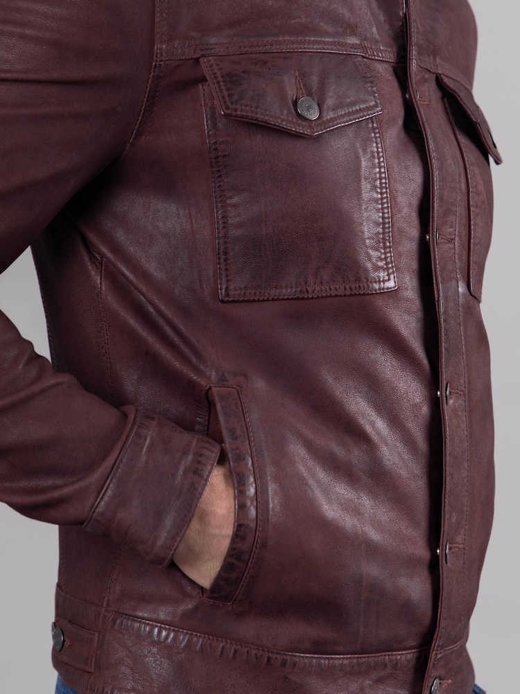 Lakeland Leather Brown Milburn Jacket - Image 9 of 9