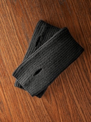 Black Wool Cashmere Handwarmer - Image 4 of 6