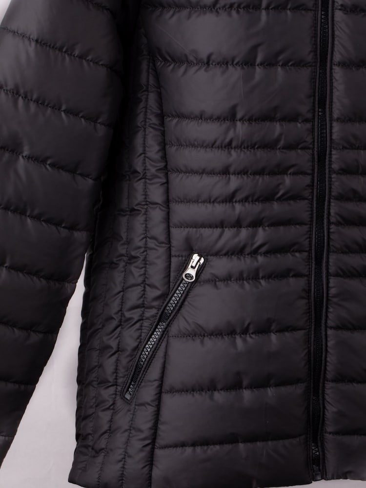 Lakeland Clothing Black Jolie Quilted Coat - Image 3 of 3