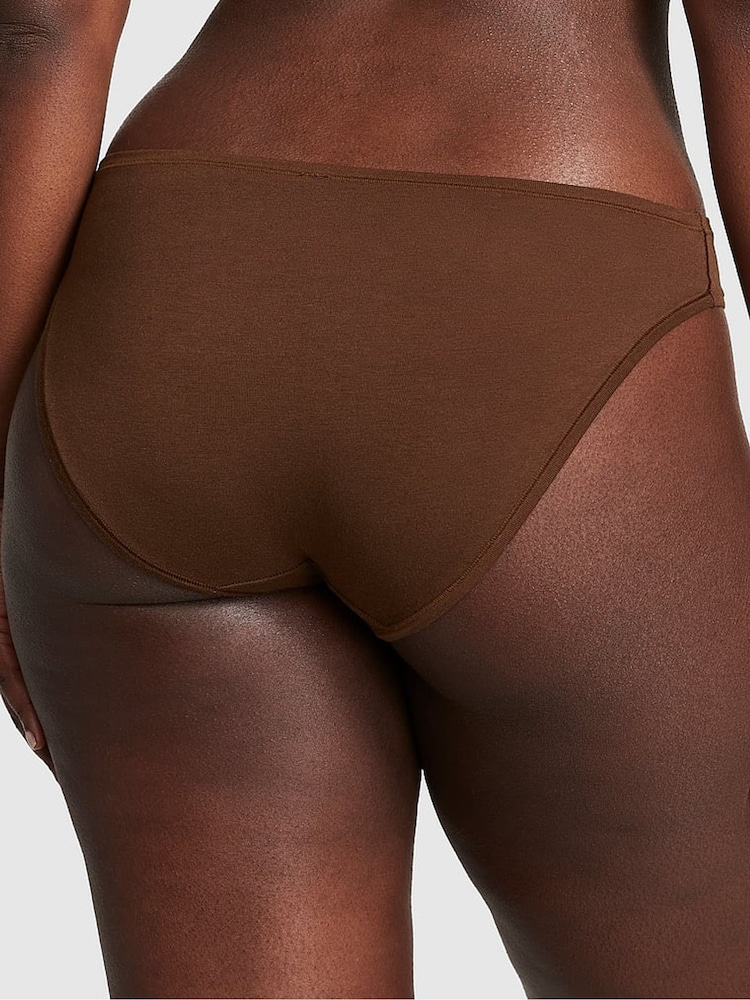 Victoria's Secret PINK Ganache Nude Bikini Cotton Knickers - Image 2 of 3