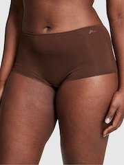 Victoria's Secret PINK Ganache Nude Cotton Boyshort Knickers - Image 1 of 3
