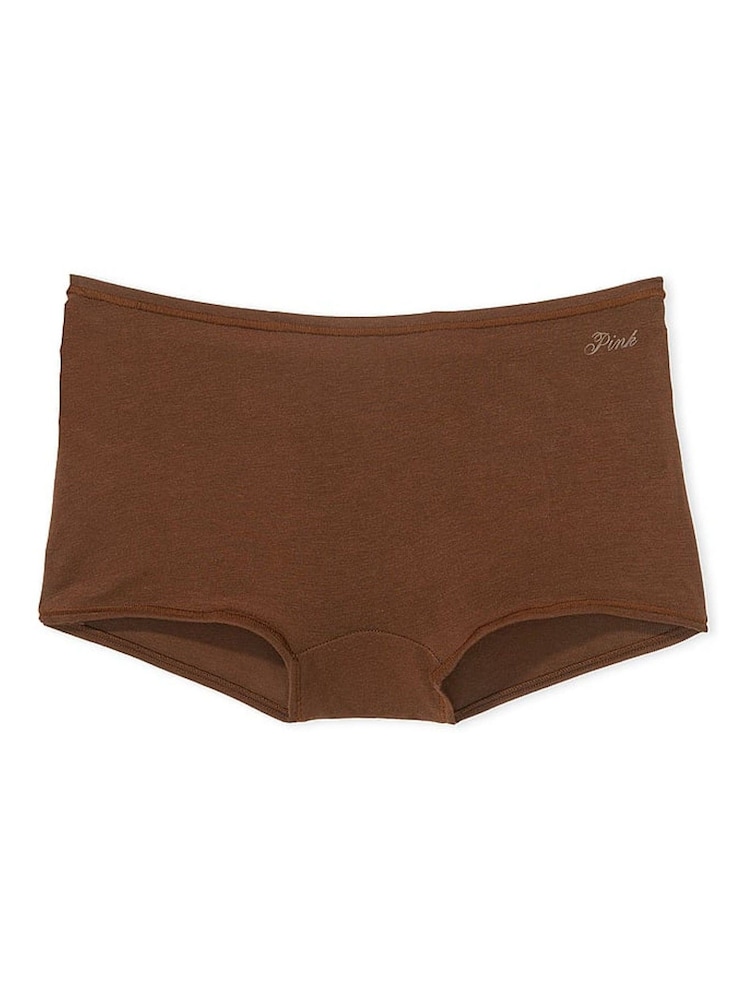 Victoria's Secret PINK Ganache Nude Cotton Boyshort Knickers - Image 3 of 3 Victoria's Secret PINK Ganache Nude Cotton Boyshort Knickers - Image 3 of 3